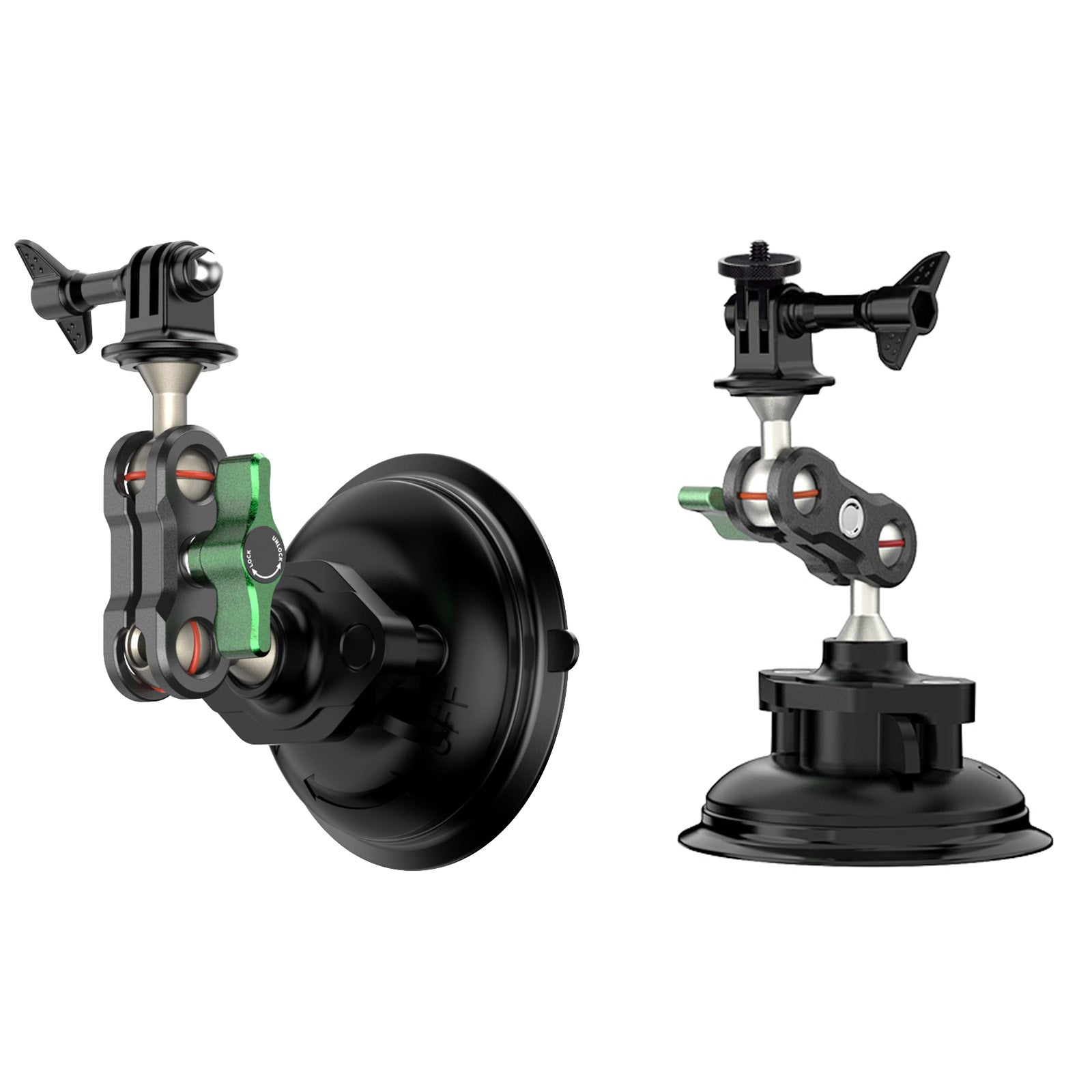 Suction Cup Car Mount  with 1/4 Thread